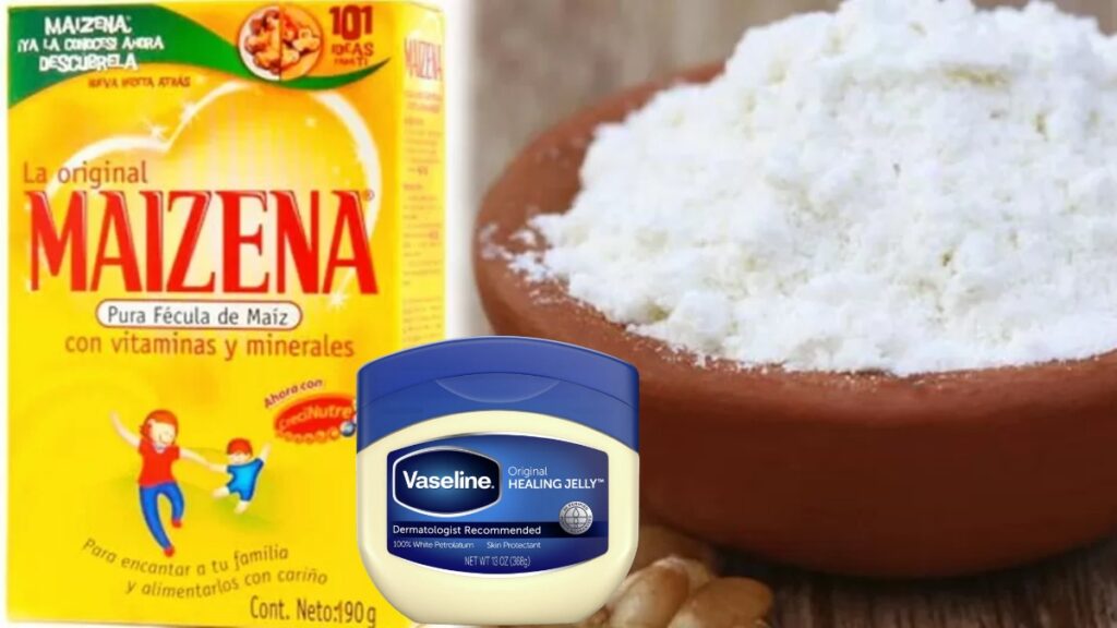 vaselina y maicena